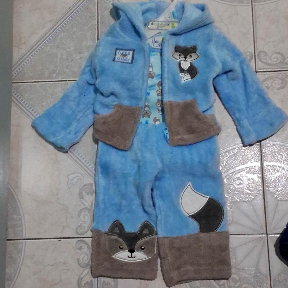 Duck duck, 3 piece baby outfit